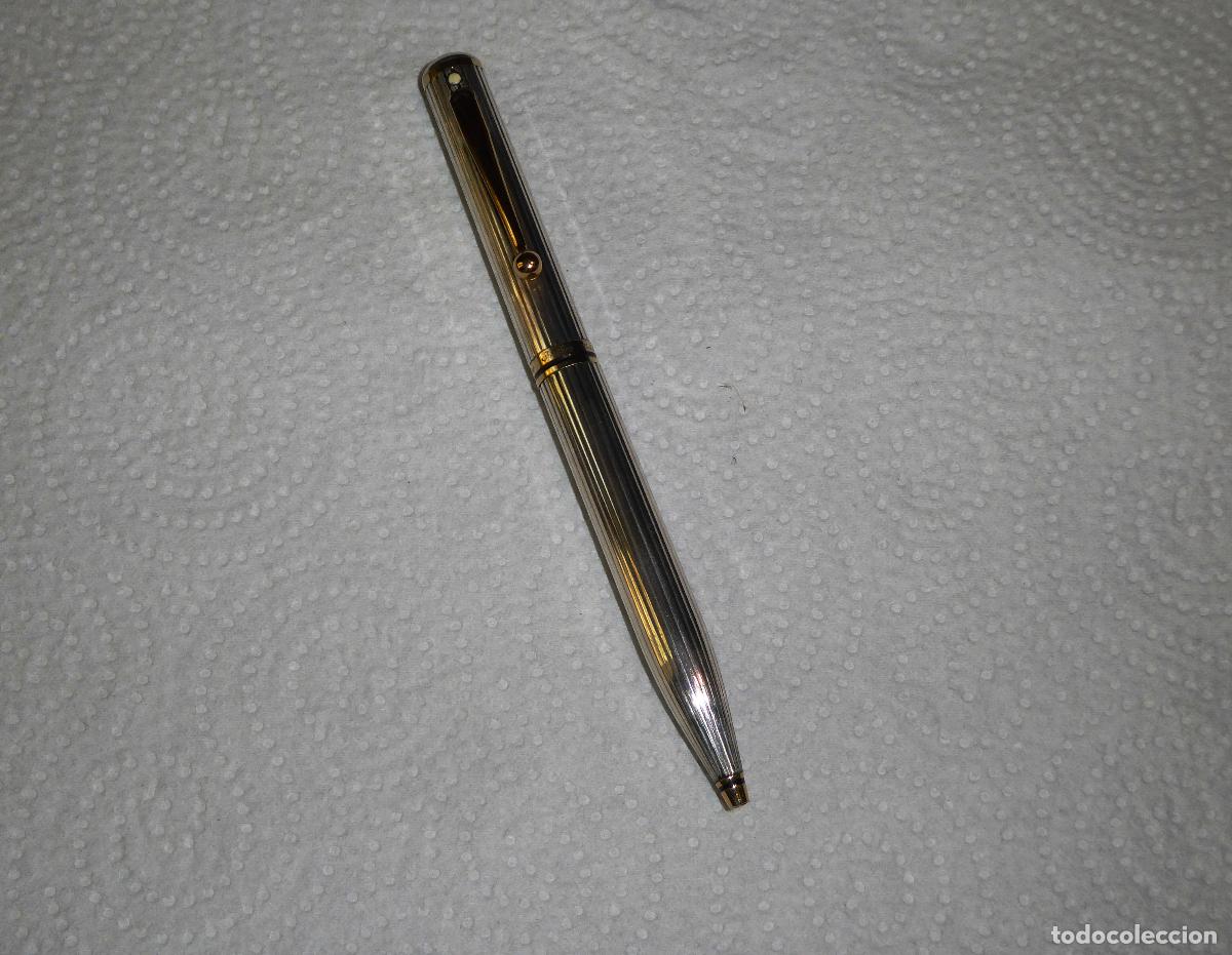 Bol&iacute;grafos antiguos: BOLIGRAFO SHEAFFER GRAND CONNAISSEUR - PLATA
