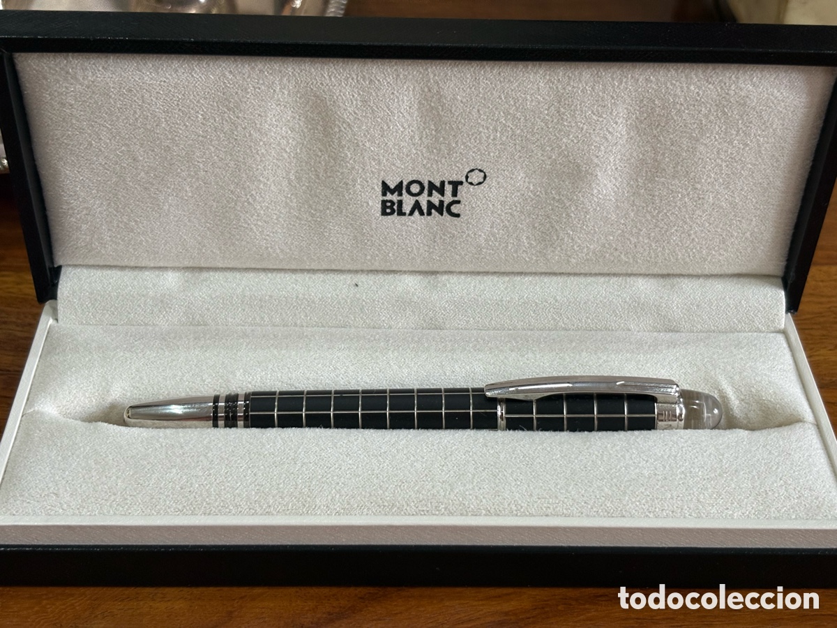 Bol&iacute;grafos antiguos: Rollerball Montblanc StarWalker Metal & Rubber (Con Estuche)