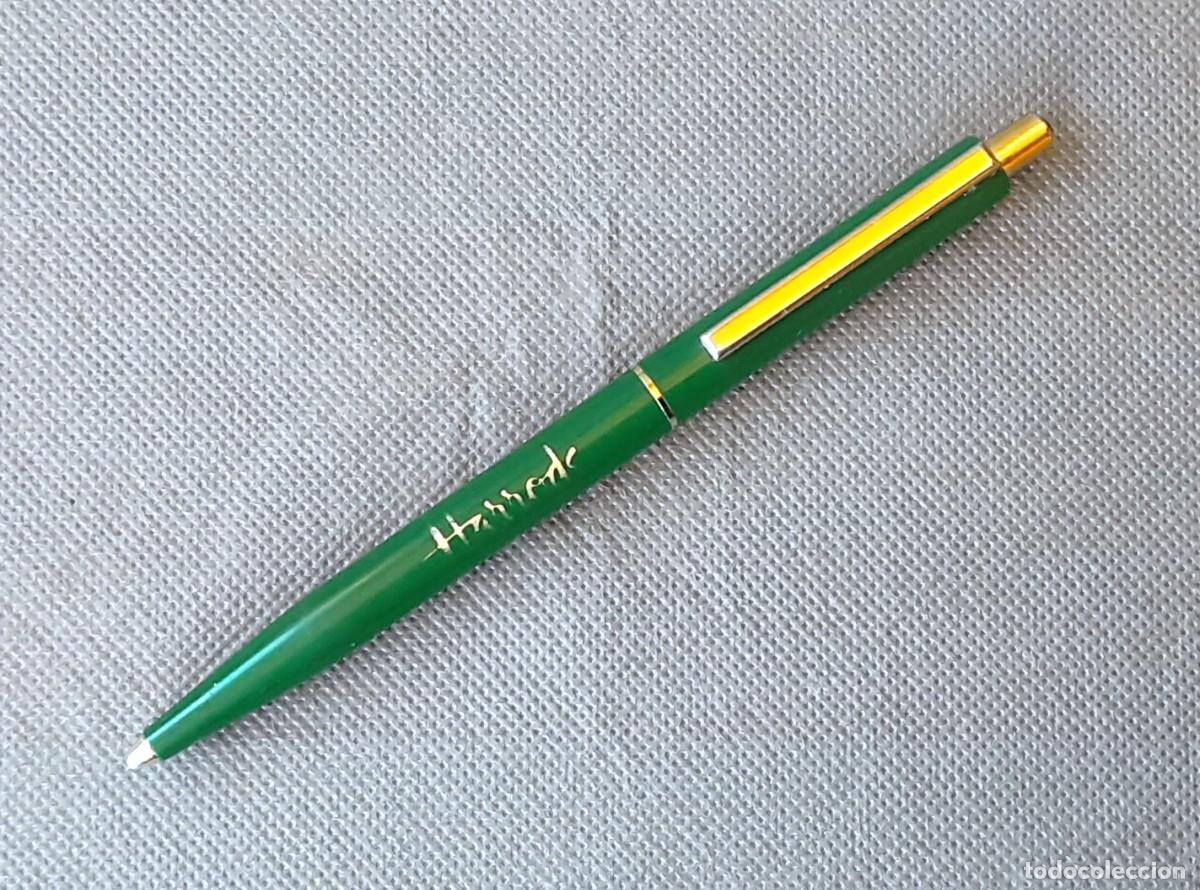 Bol&iacute;grafos antiguos: BOL&Iacute;GRAFO HARRODS VERDE