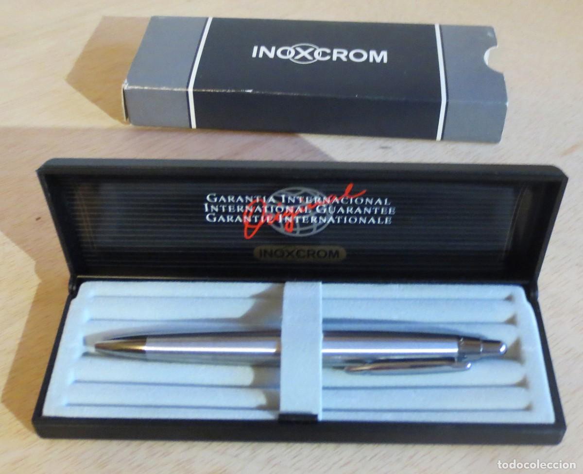 Bol&iacute;grafos antiguos: BOLIGRAFO INOXCROM. BOLI PEN