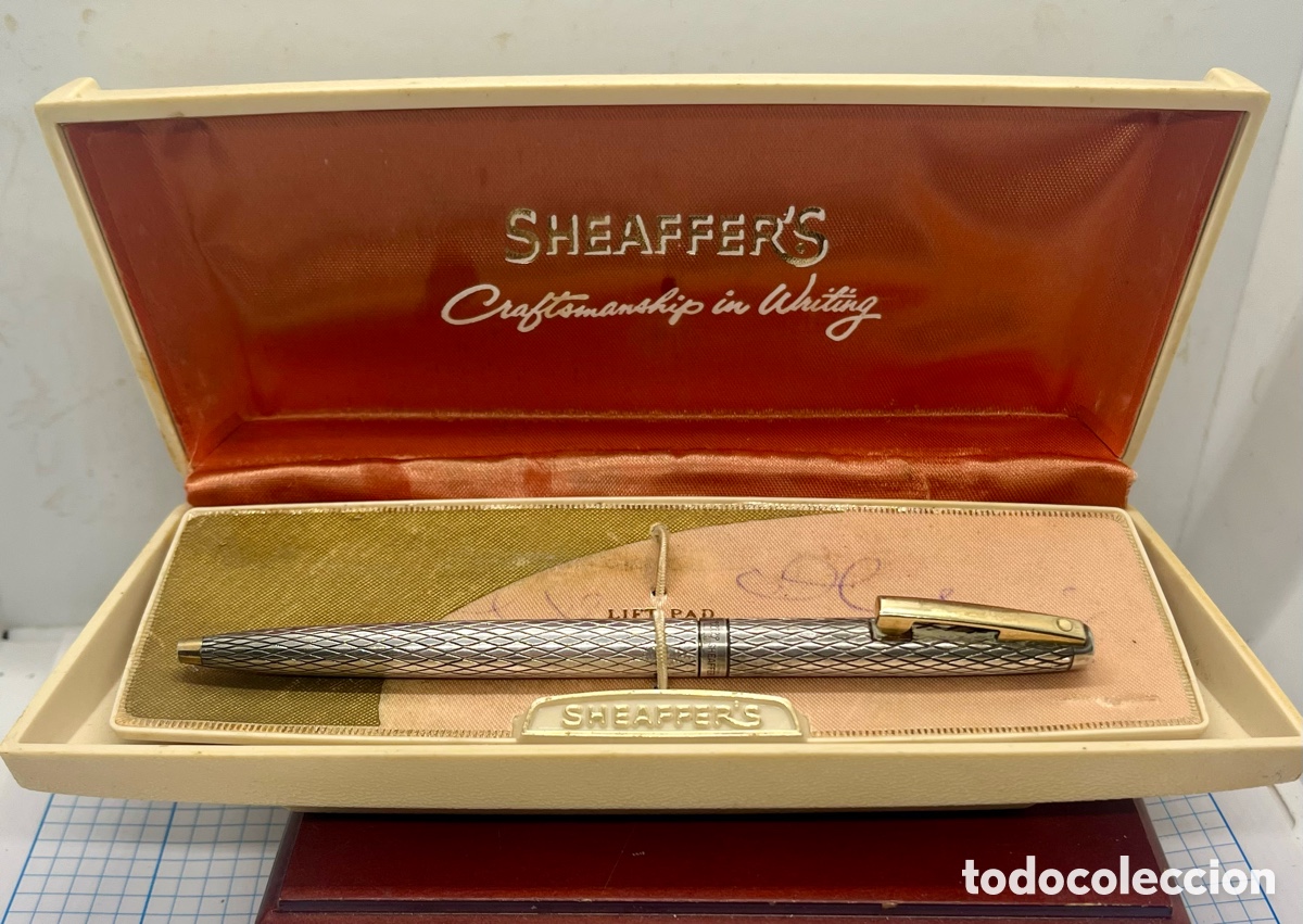 Bol&iacute;grafos antiguos: BOL&Iacute;GRAFO SHEAFFER SILVER IMPERIAL ( Plata maciza ) a&ntilde;o 1972