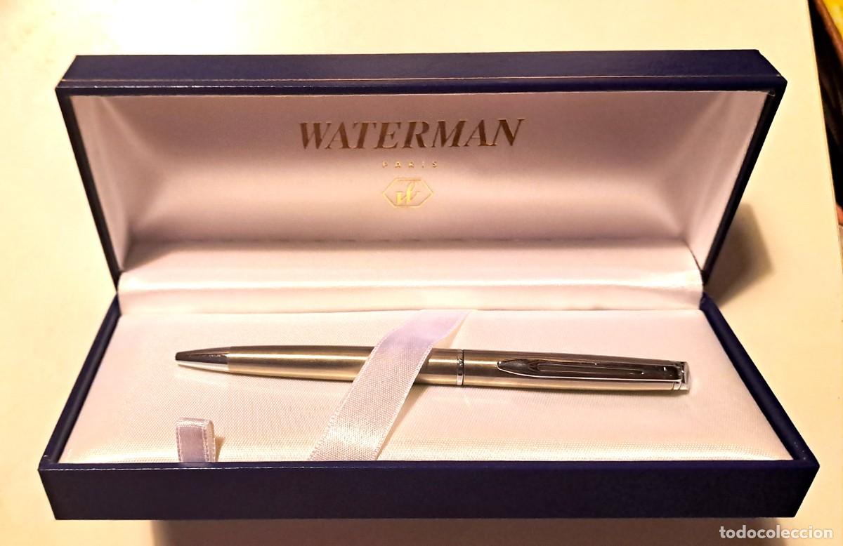 Bol&iacute;grafos antiguos: BOLIGRAFO WATERMAN PARIS EN CAJA.