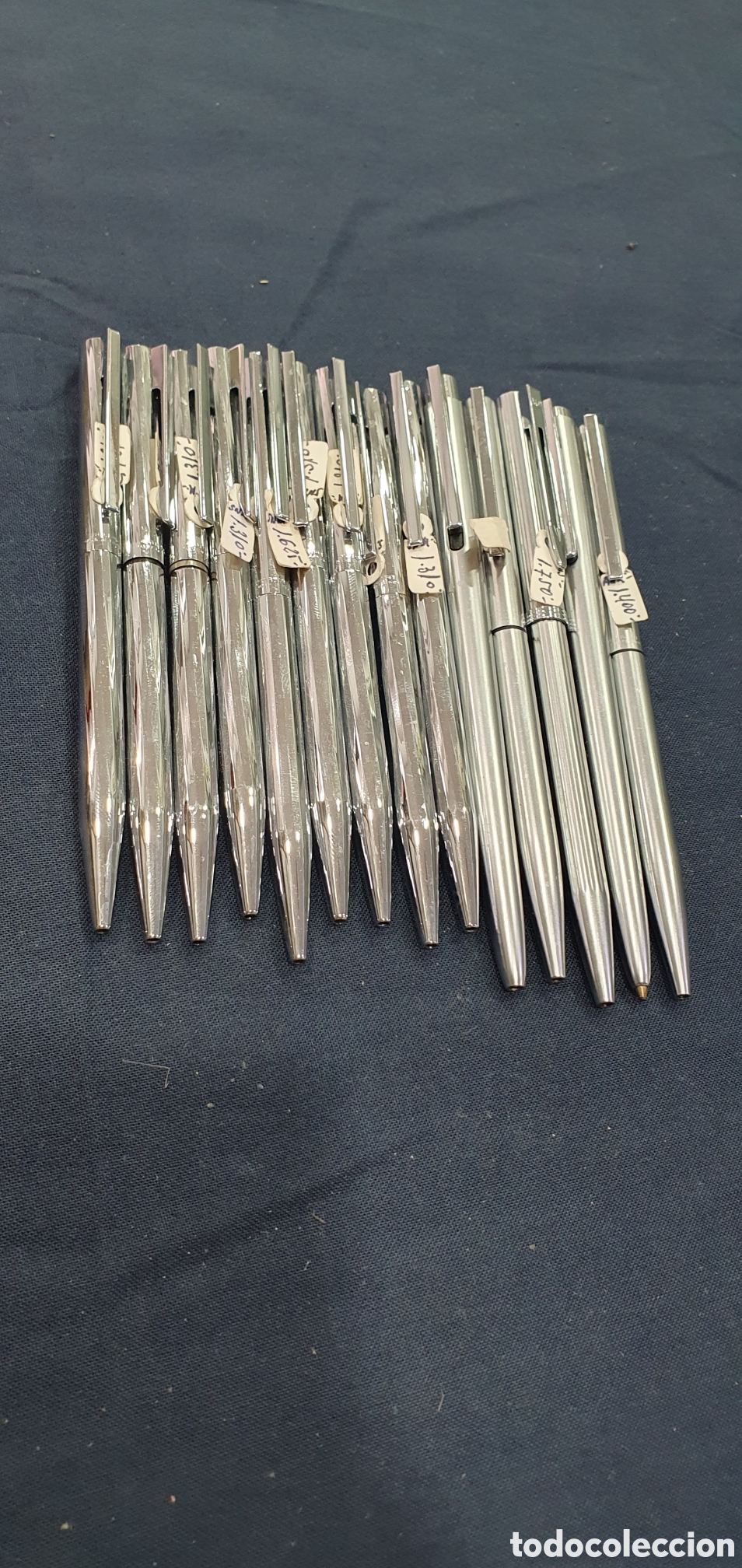 Penne a sfera antiche: SALIDA 0.01&euro;. Gran lote de boligrafos Waterman nuevos a estrenar. (L135)