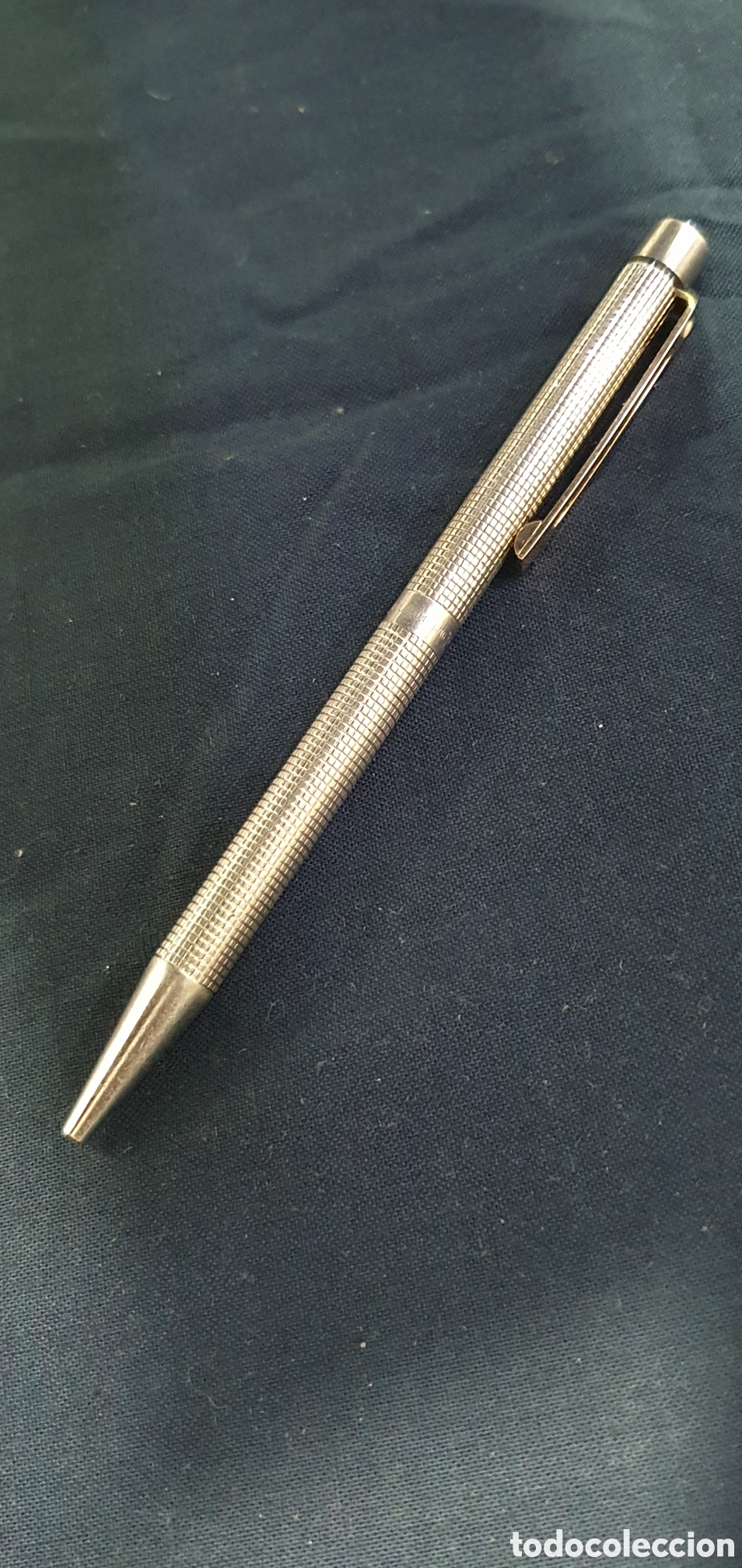 Old Ballpoint Pens: Bol&iacute;grafo Sheaffer ba&ntilde;ado en plata. (L134)