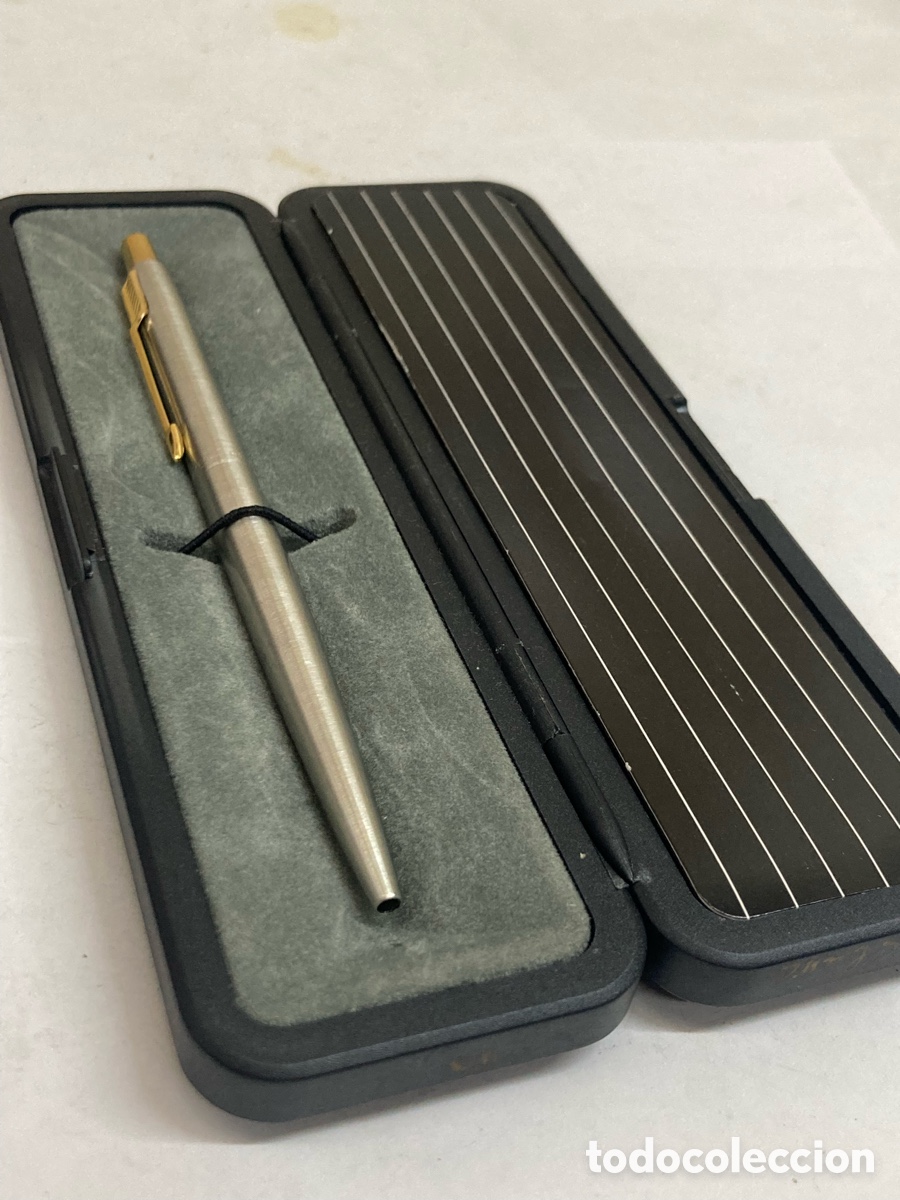 Bol&iacute;grafos antiguos: Reloj Parker en su estuche