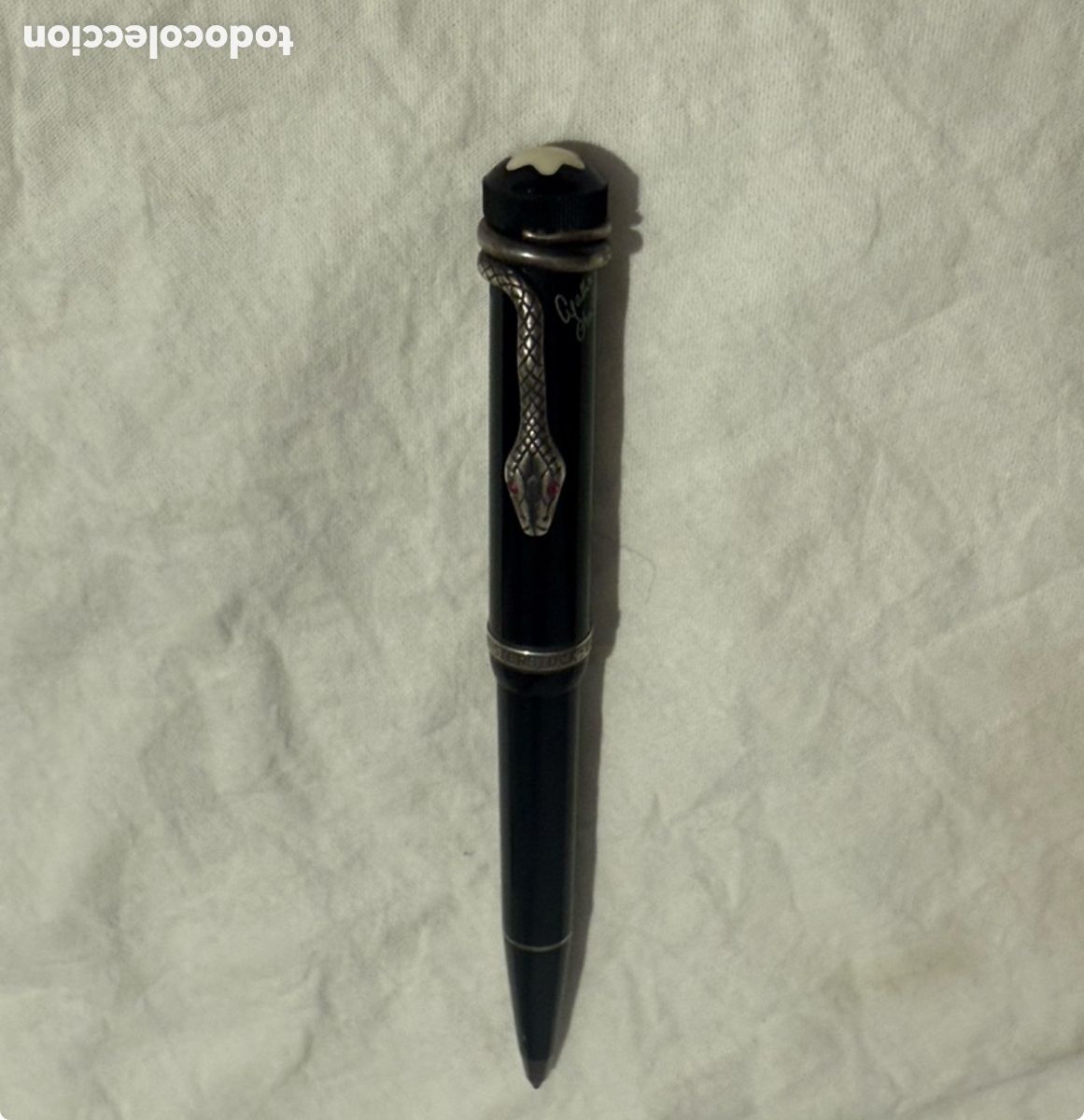 Bol&iacute;grafos antiguos: MONTBLANC Writers Edition Agatha Christie 1993 &ndash; Bol&iacute;grafo Edici&oacute;n Limitada de Colecci&oacute;n. Original.