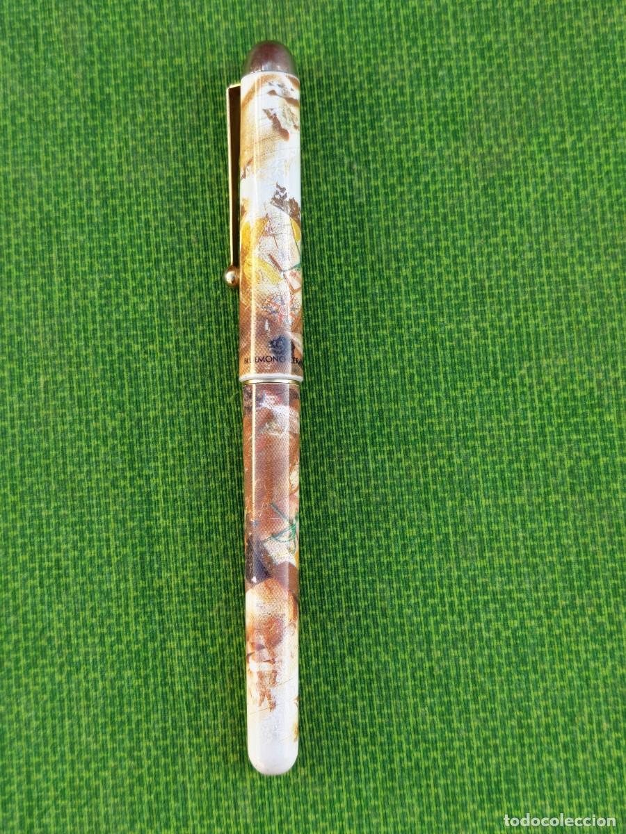Old Ballpoint Pens: Bol&iacute;grafo de cer&aacute;mica Blue Moon 246 (edici&oacute;n de regalo)