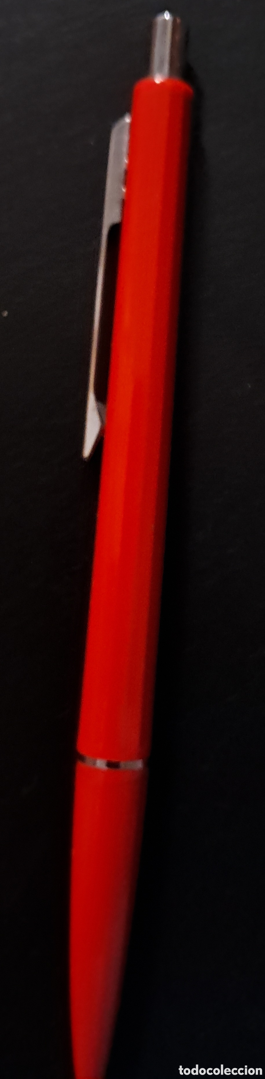Old Ballpoint Pens: Inoxcom 33. Bol&iacute;grafo a&ntilde;os 70 rojo