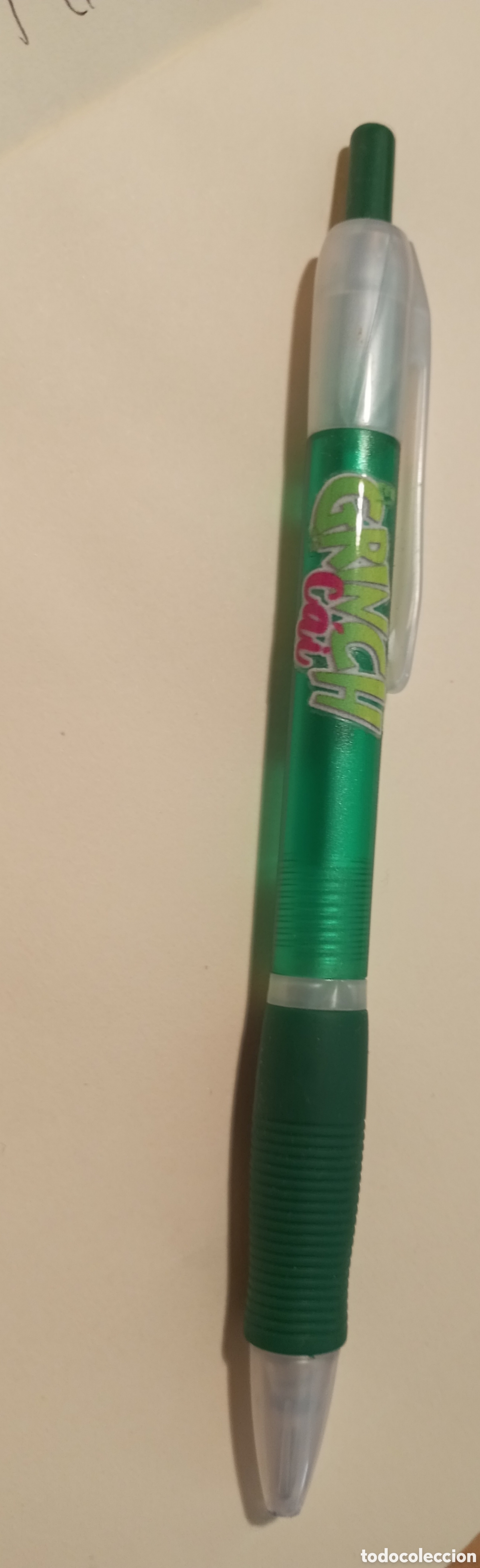 Bol&iacute;grafos antiguos: Carnaval de C&aacute;diz bol&iacute;grafo de la chirigota el Grinch de Cai,del Sheriff