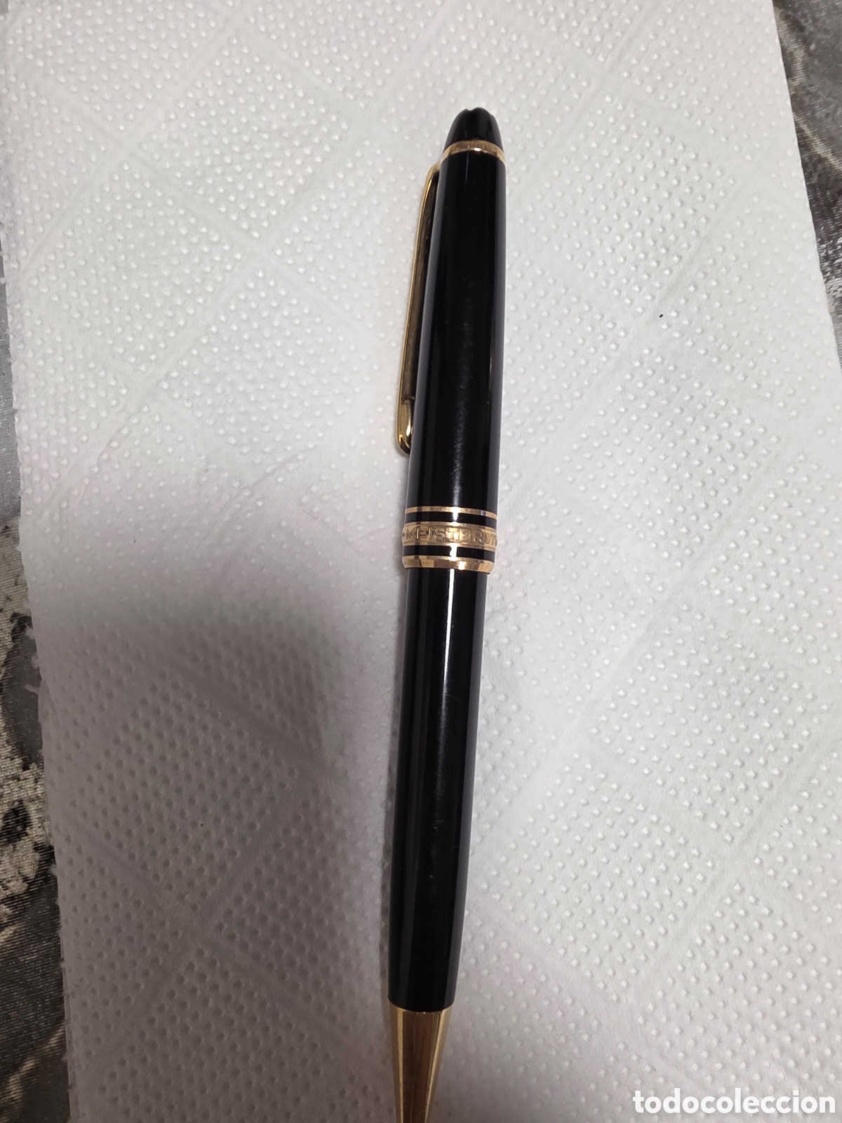 Bol&iacute;grafos antiguos: Boligrafo montblanc aproximadamente de a&ntilde;o 90