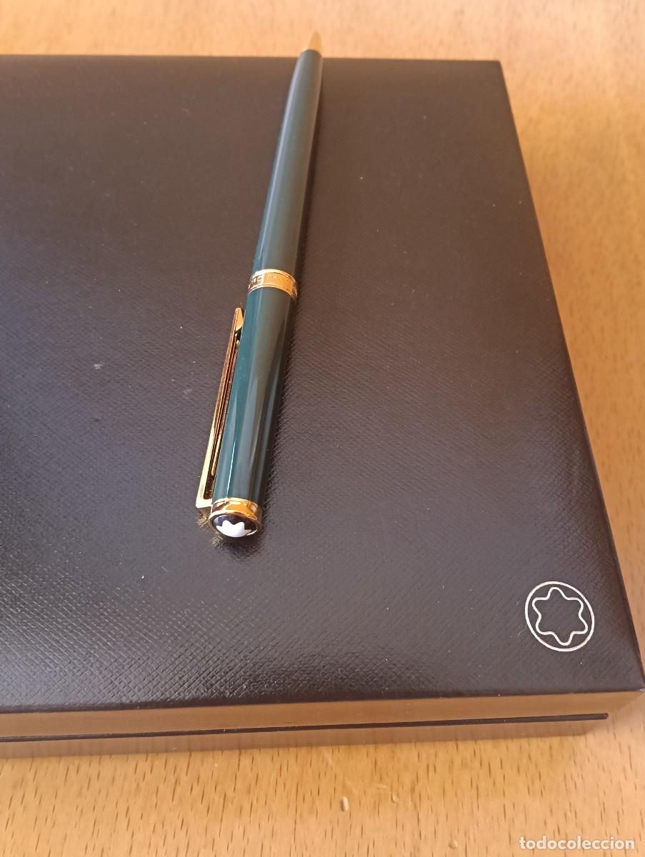 Bol&iacute;grafos antiguos: Bol&iacute;grafo Montblanc Noblesse Oblige verde
