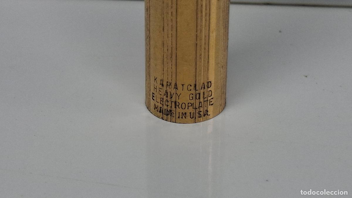 Bol&iacute;grafos antiguos: BOLIGRAFO ANSON GOLD ELECTROPLATE - Foto 2