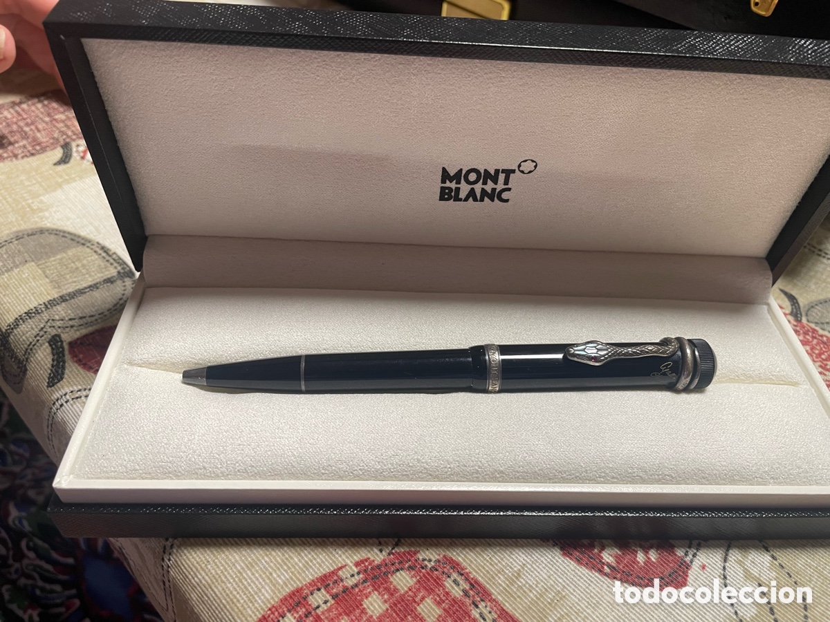 Bol&iacute;grafos antiguos: Bol&iacute;grafo MontBlanc homenaje Agatha Christie