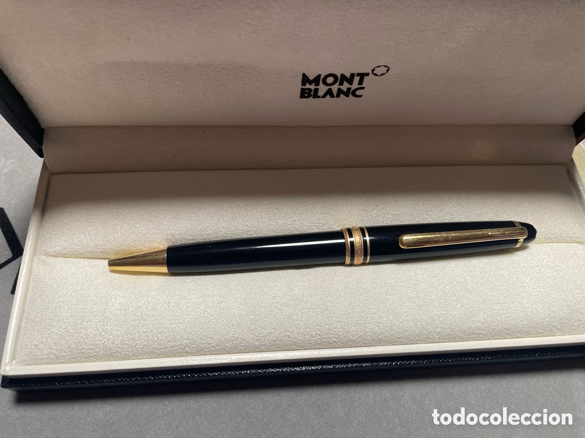 Bol&iacute;grafos antiguos: Meisterst&uuml;ck Classique bol&iacute;grafo Montblanc negro
