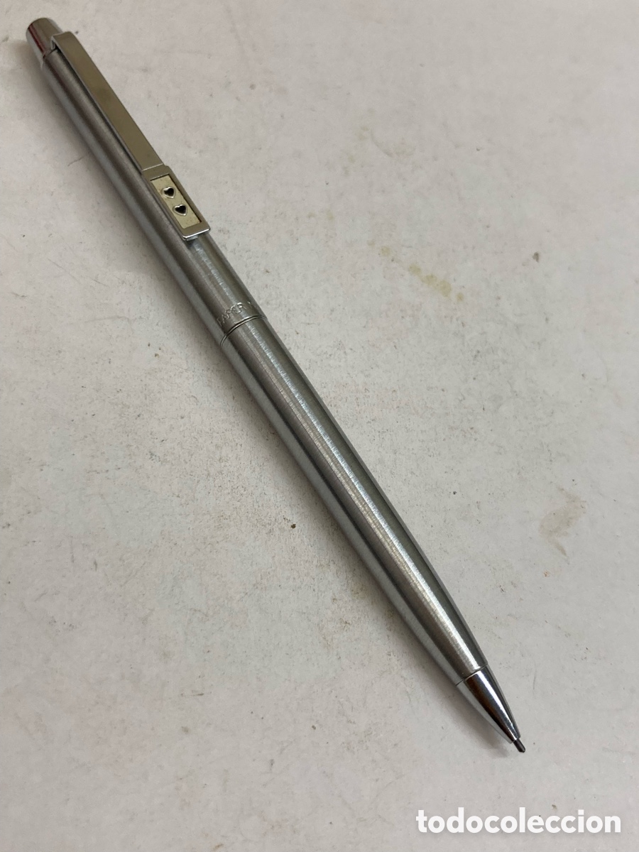 Bol&iacute;grafos antiguos: Bol&iacute;grafo Paper Mate cuerpo met&aacute;lico