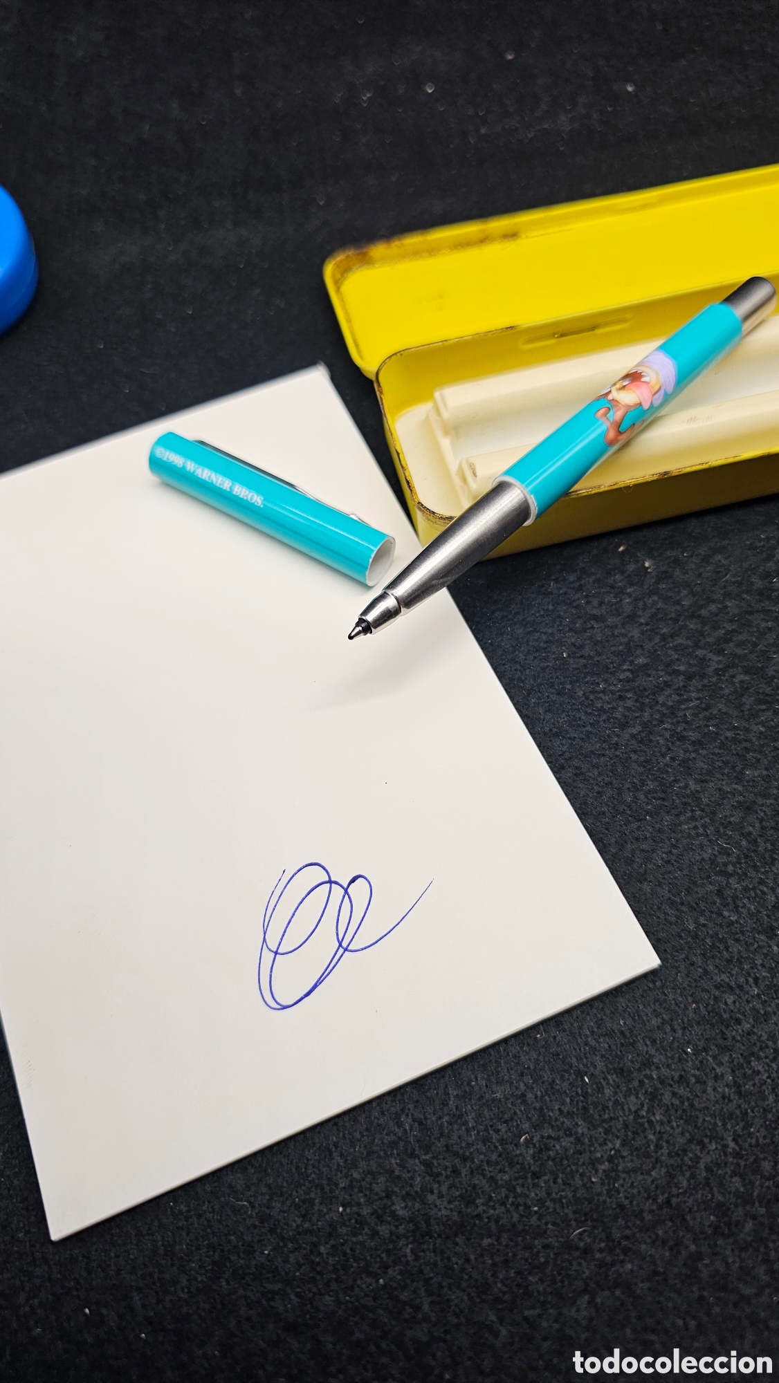Bol&iacute;grafos antiguos: bol&iacute;grafo de la colecci&oacute;n especial Parker Vector con tem&aacute;tica de Looney Tunes.
