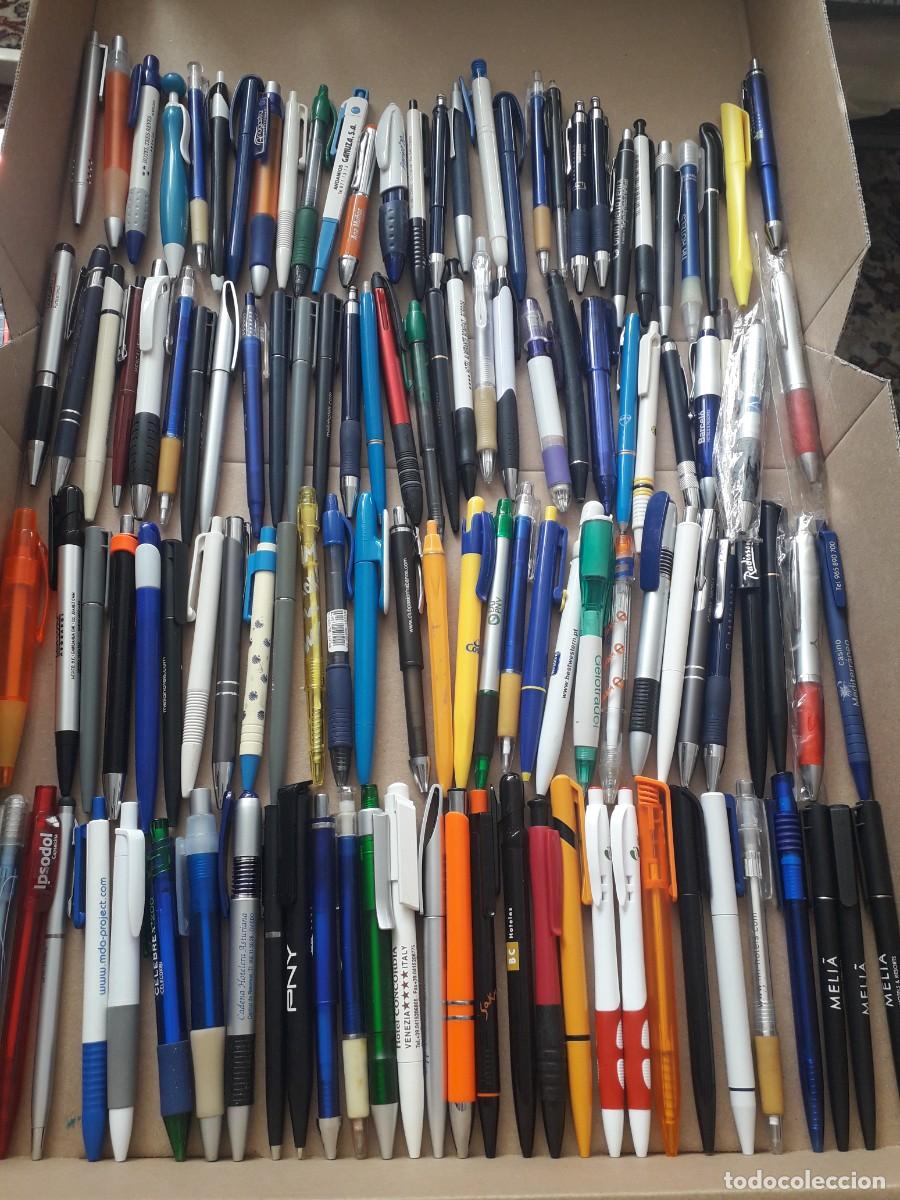 Bol&iacute;grafos antiguos: Coleccion 182 bolīgrafos publicitarios.