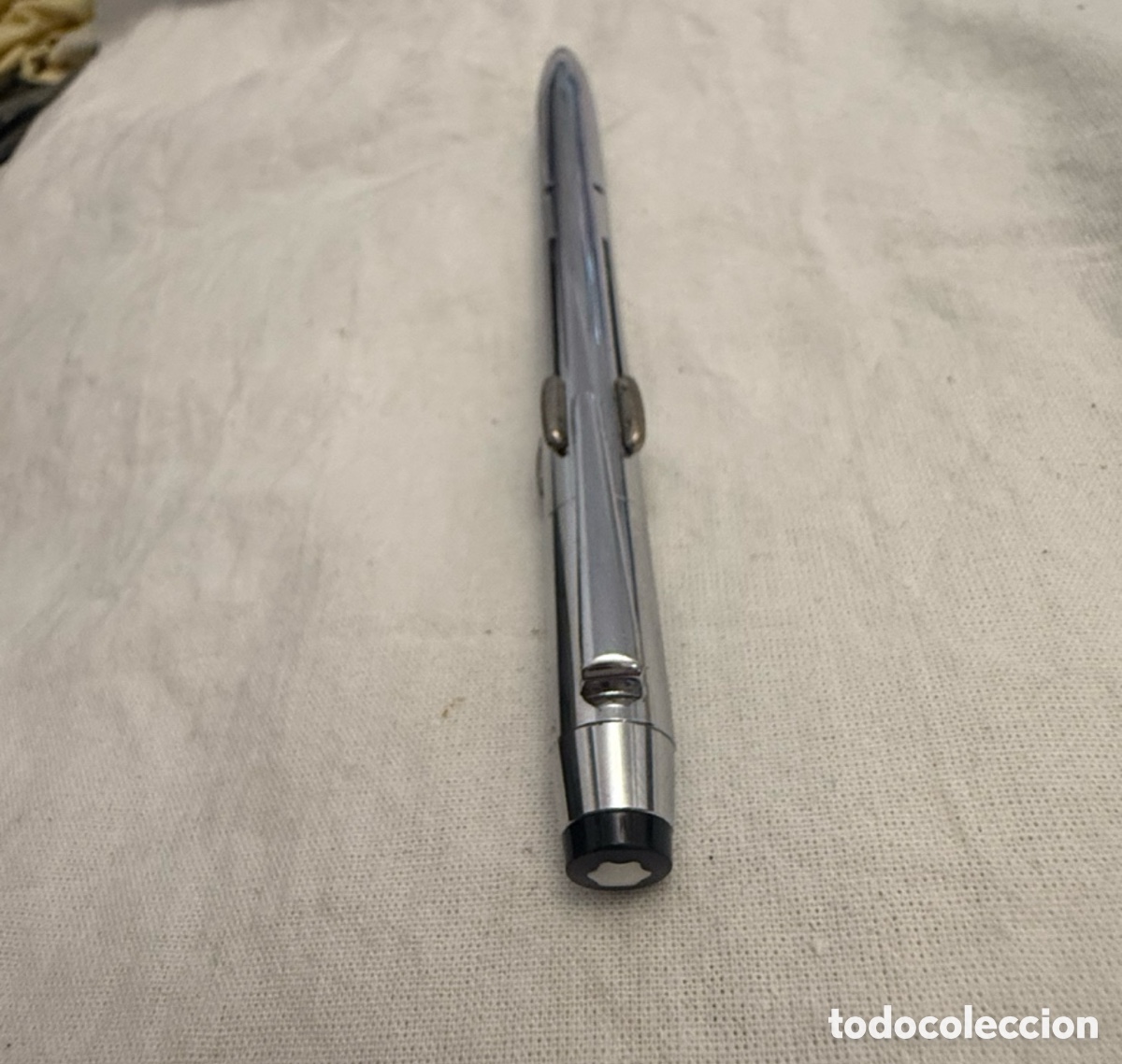Bol&iacute;grafos antiguos: RARO MONTBLANC PIX-O-MAT 4 COLORES &ndash; CROMADO &ndash; A&Ntilde;OS 60 &ndash; COLECCI&Oacute;N