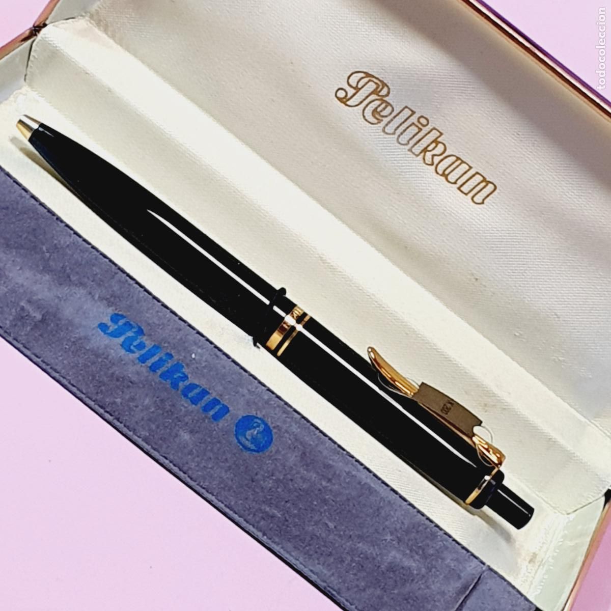 Bol&iacute;grafos antiguos: BOL&Iacute;GRAFO-PELIK&Aacute;N-K200-NUEVO-GERMANY-FUNDA TELA-CAJA-VER FOTOGRAF&Iacute;AS-COLECCIONISTAS.