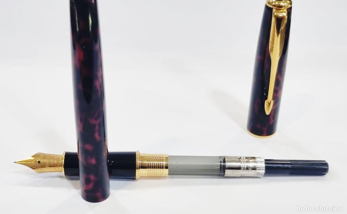 Bol&iacute;grafos antiguos: PLUMA PARKER COLECCI&Oacute;N SONNET - Foto 9