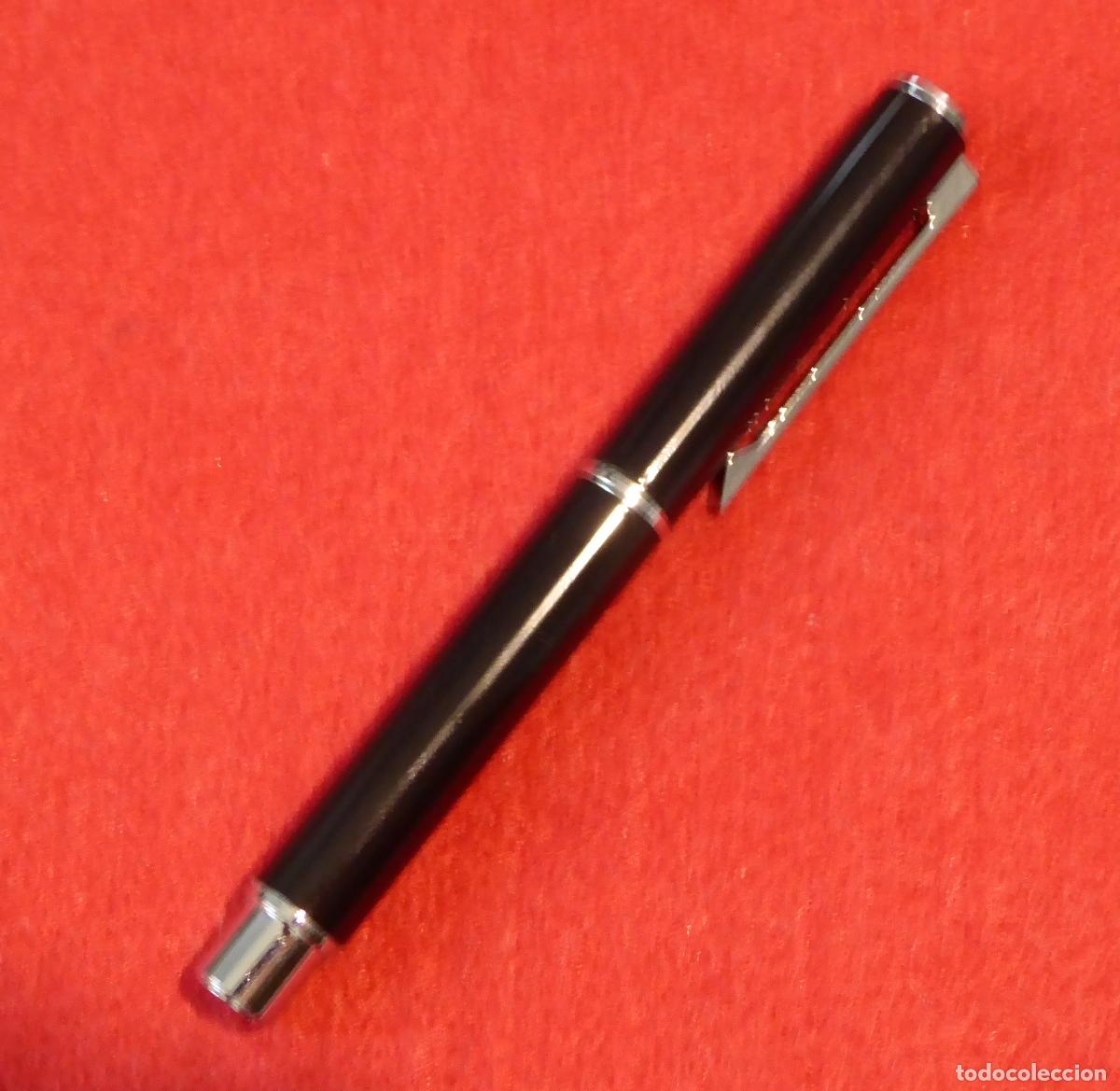 Bol&iacute;grafos antiguos: BOLIGRAFO ROLLERBALL INOXCROM TINY - NUEVO - Foto 2