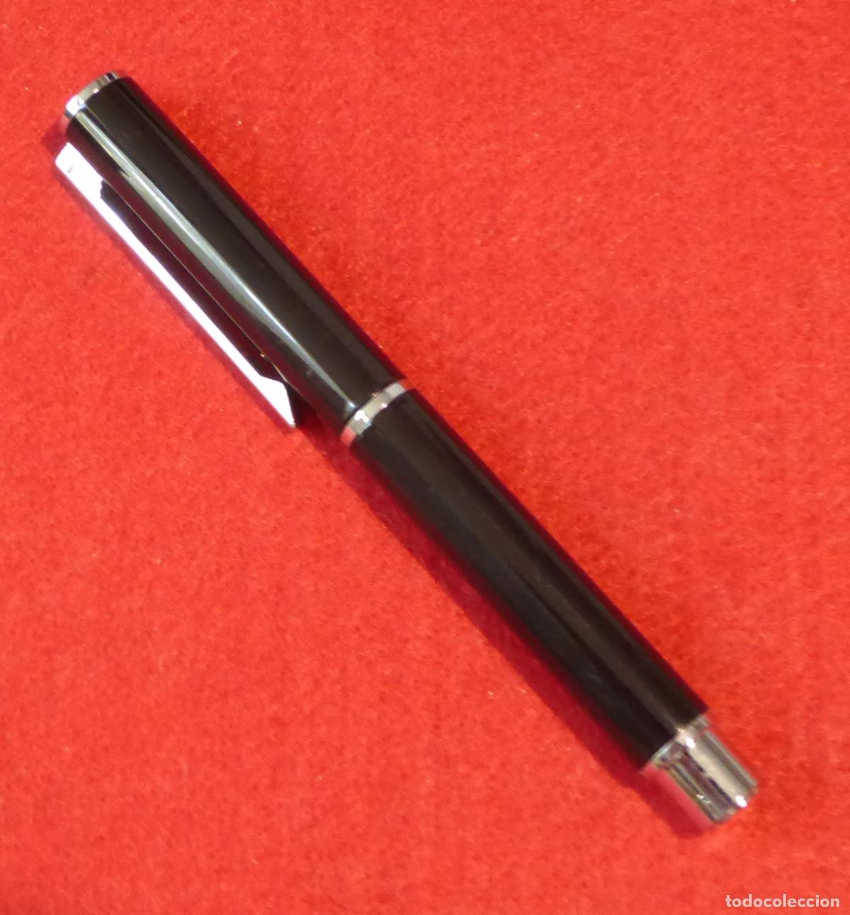Bol&iacute;grafos antiguos: BOLIGRAFO ROLLERBALL INOXCROM TINY - NUEVO - Foto 3