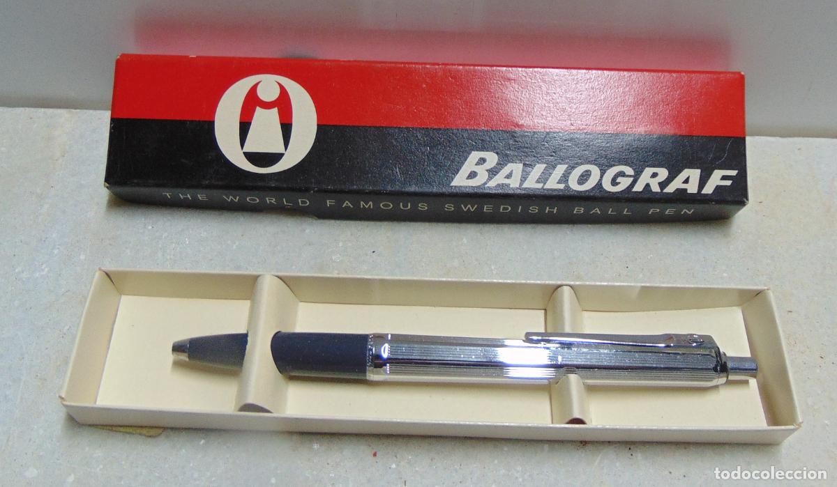 Bol&iacute;grafos antiguos: BOLIGRAFO BALLOGRAF VINTAGE A&Ntilde;OS 90, NUEVO SIN USO
