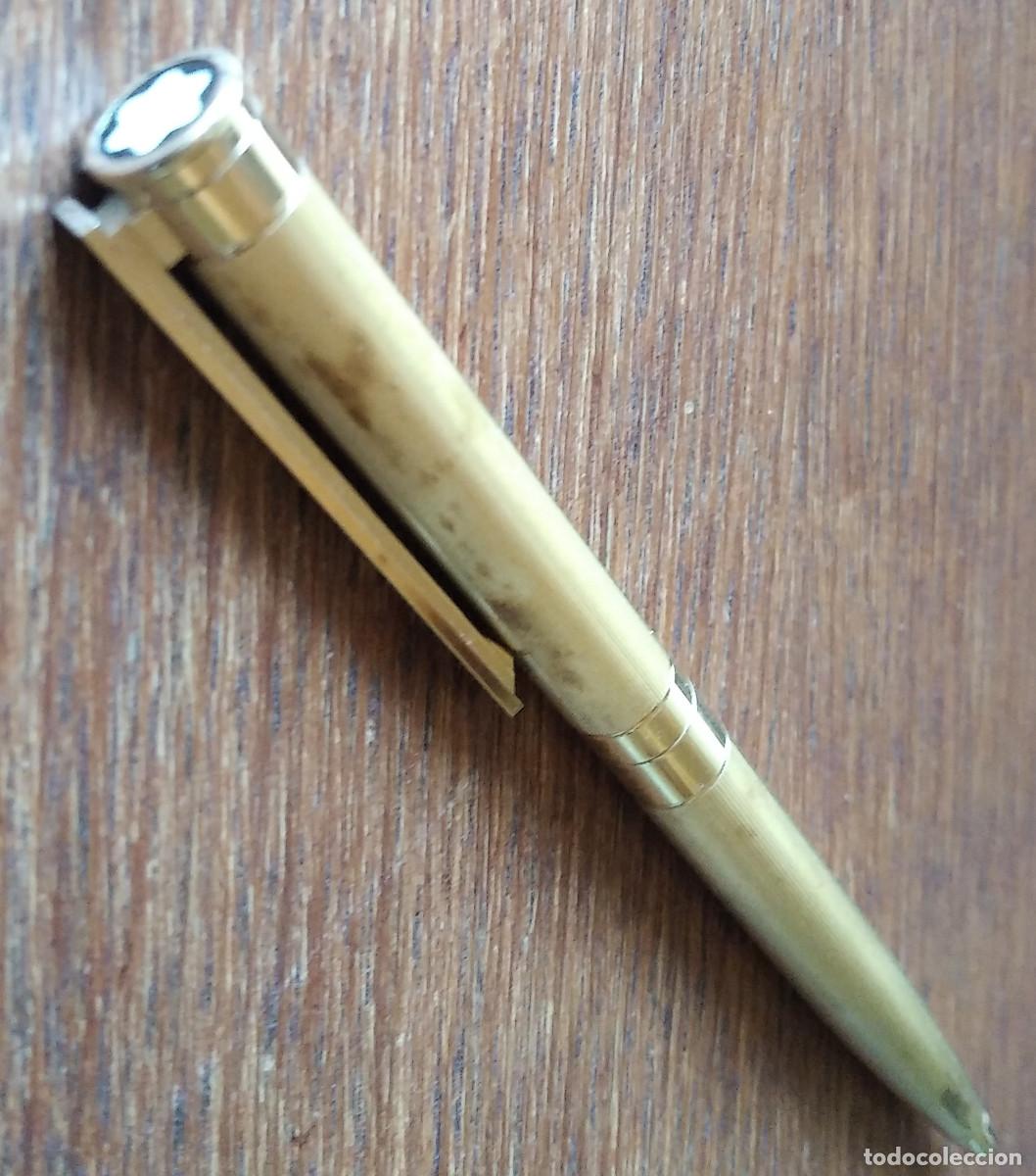 Bol&iacute;grafos antiguos: Bol&iacute;grafo MontBlanc 1986G Noblesse Gold