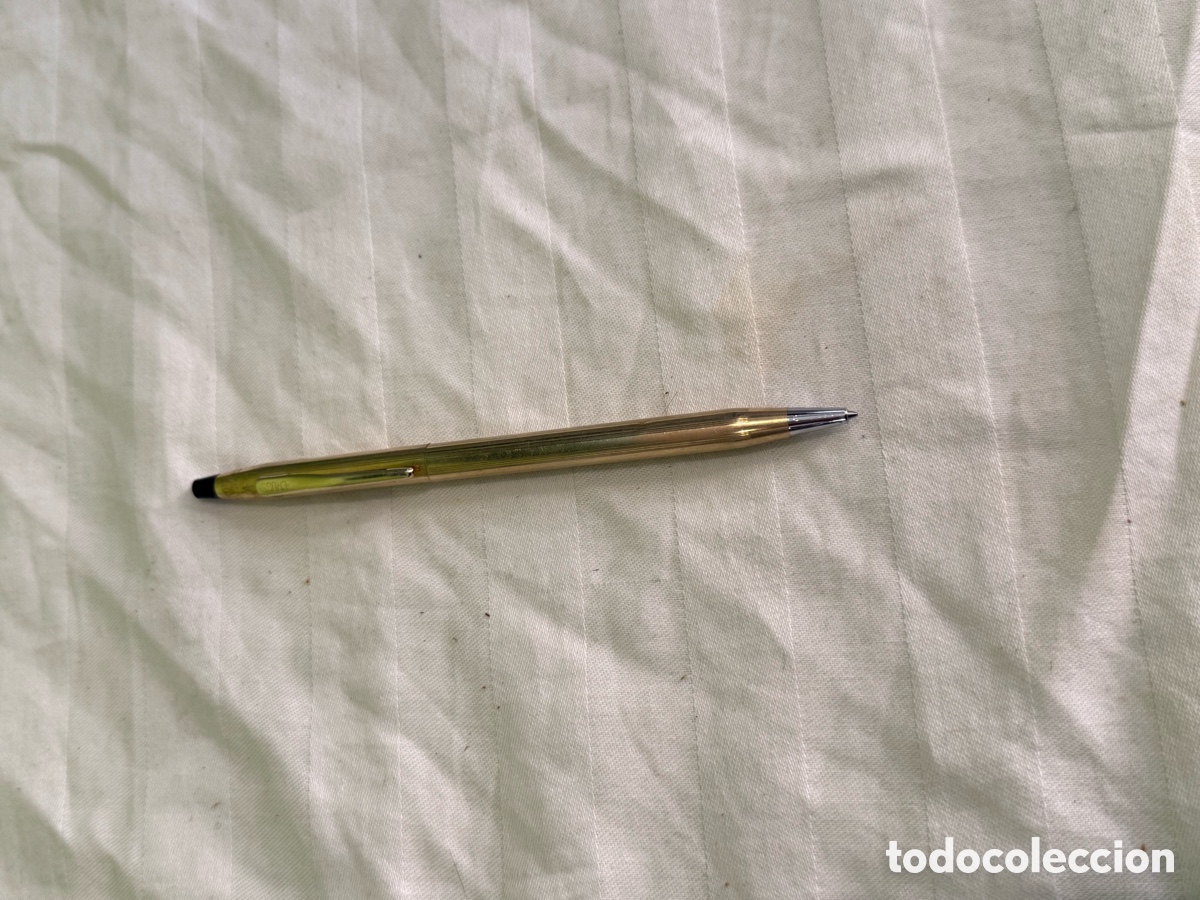 Bol&iacute;grafos antiguos: Bol&iacute;grafo CROSS ROLLED GOLD &ndash; Oro laminado &ndash; Vintage a&ntilde;os 70&ndash;80
