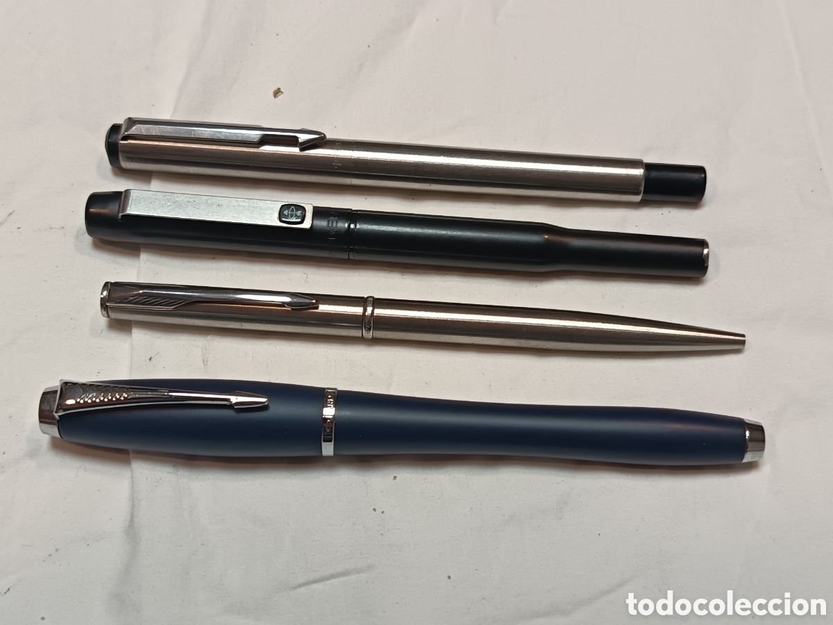Stylos-bille anciens: LOTE BOLIGRAFOS PARKER
