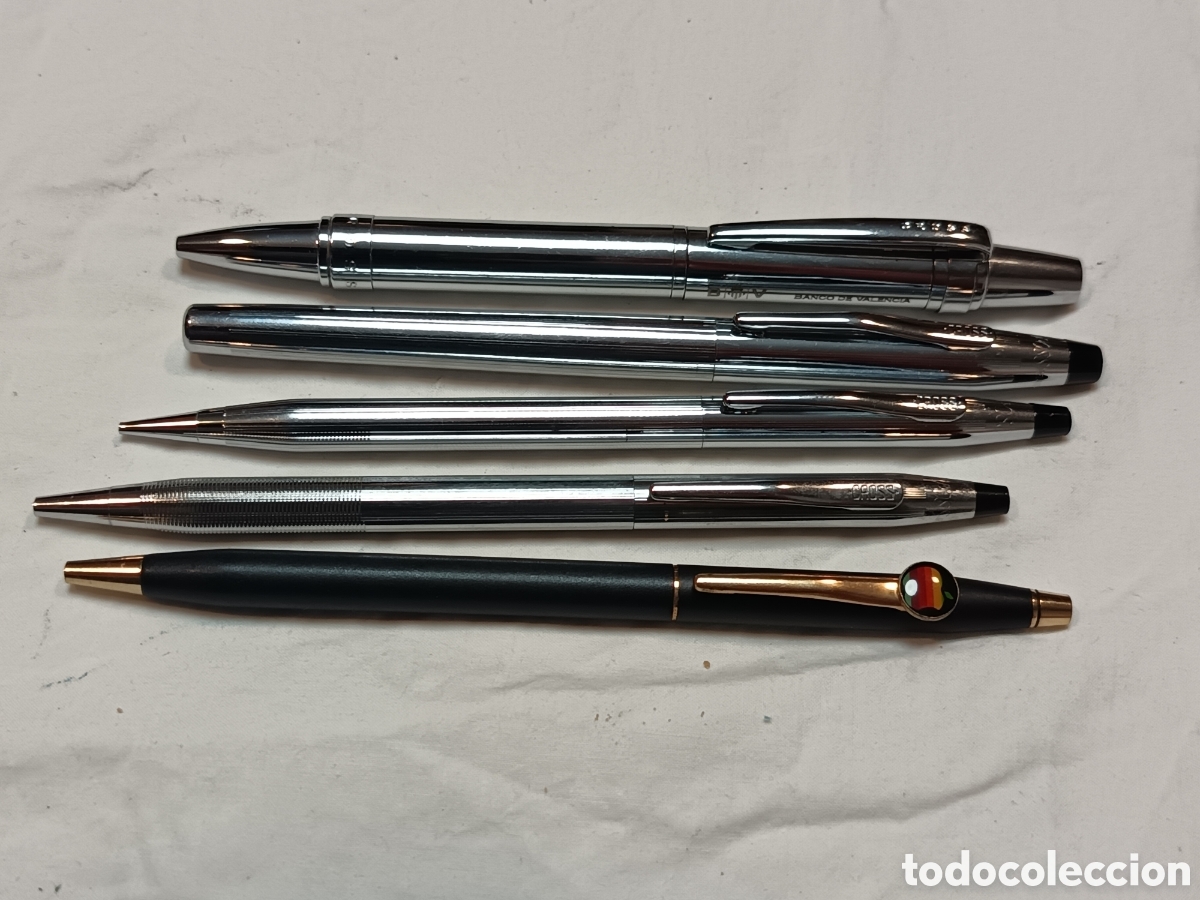 Stylos-bille anciens: LOTE DE BOLIGRAFOS Y MINAS CROSS
