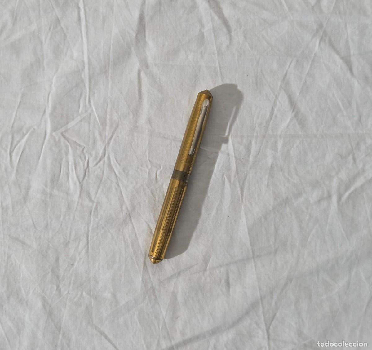 Penne a sfera antiche: Antiguo Bol&iacute;grafo Made in USA en metal y baquelita