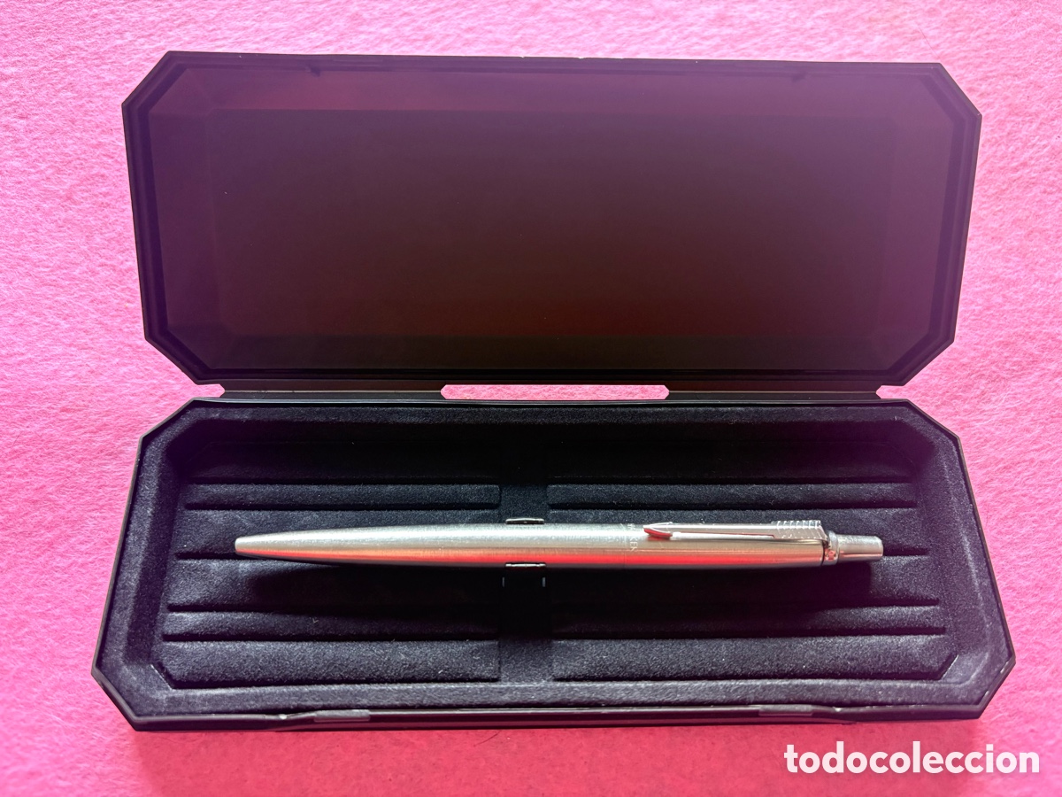 Stylos-bille anciens: Bol&iacute;grafo Parker de acero