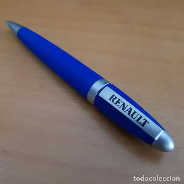 Bol&iacute;grafos antiguos: Bol&iacute;grafo Oficial Renault con Estuche Original