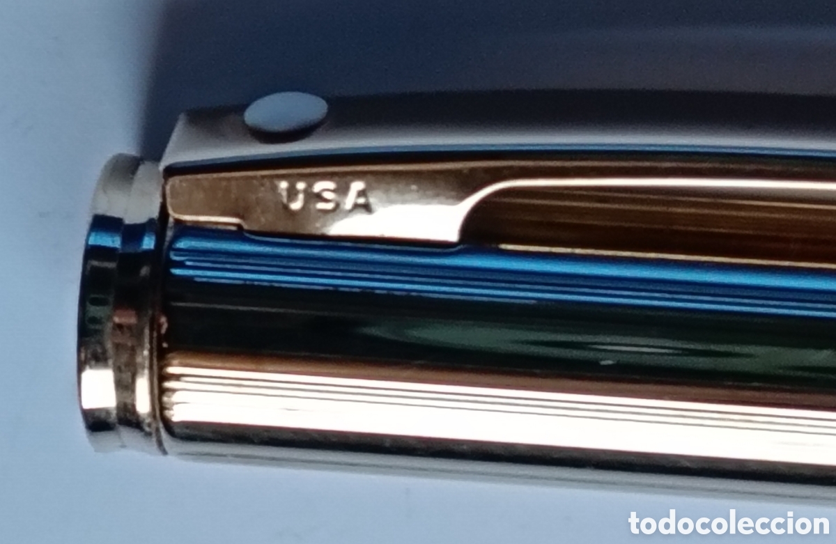 Bol&iacute;grafos antiguos: Bol&iacute;grafo Sheaffer TRZ modelo 70, - Foto 5