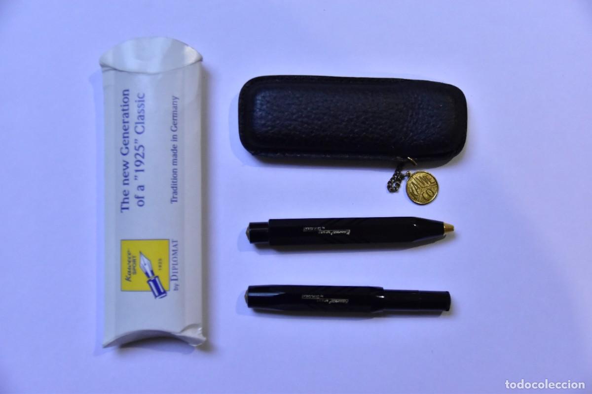 Bol&iacute;grafos antiguos: Set vintage Kaweco Sport by Diplomat