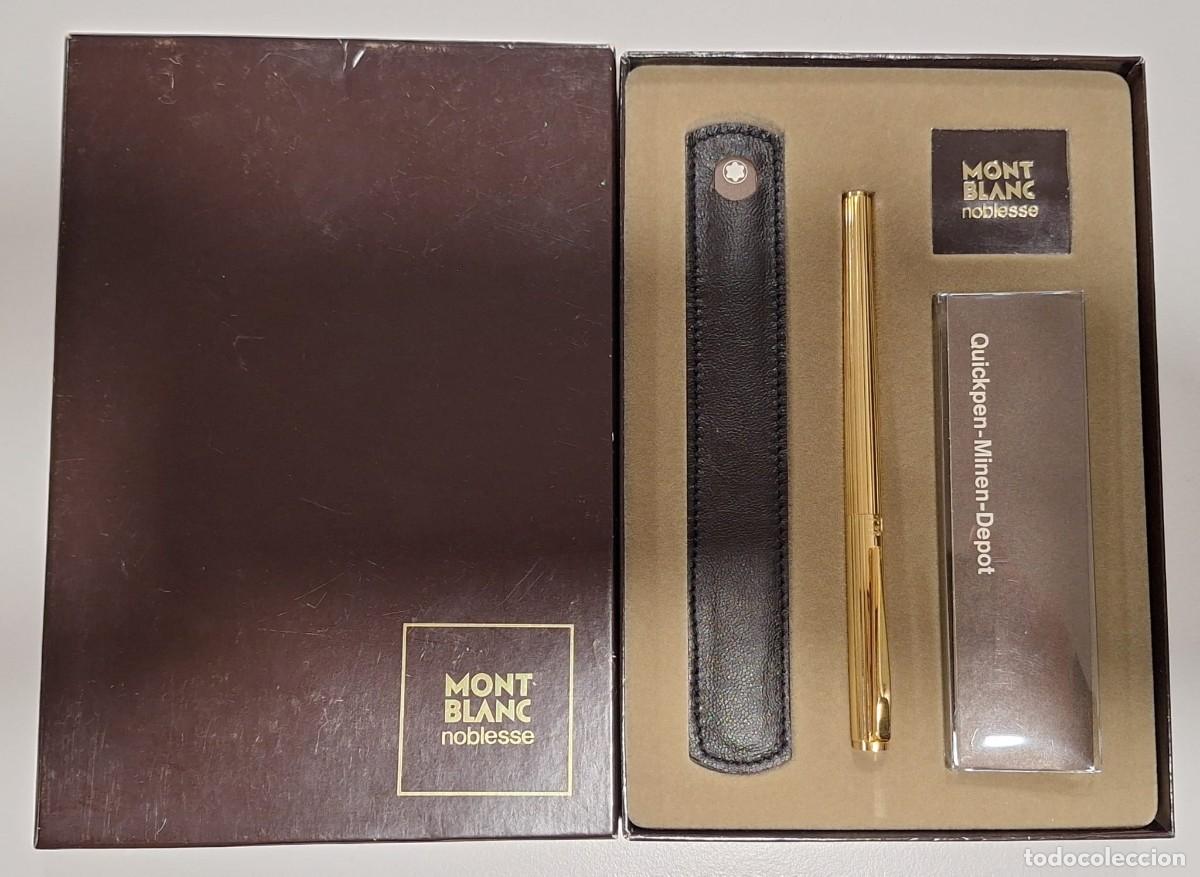 Bol&iacute;grafos antiguos: Bol&iacute;grafo Montblanc Noblesse a estrenar.