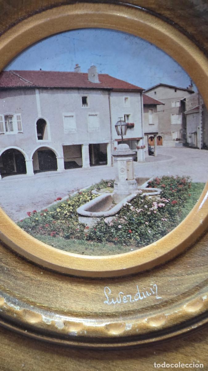 Bol&iacute;grafos antiguos: plato de madera vintage - Foto 4