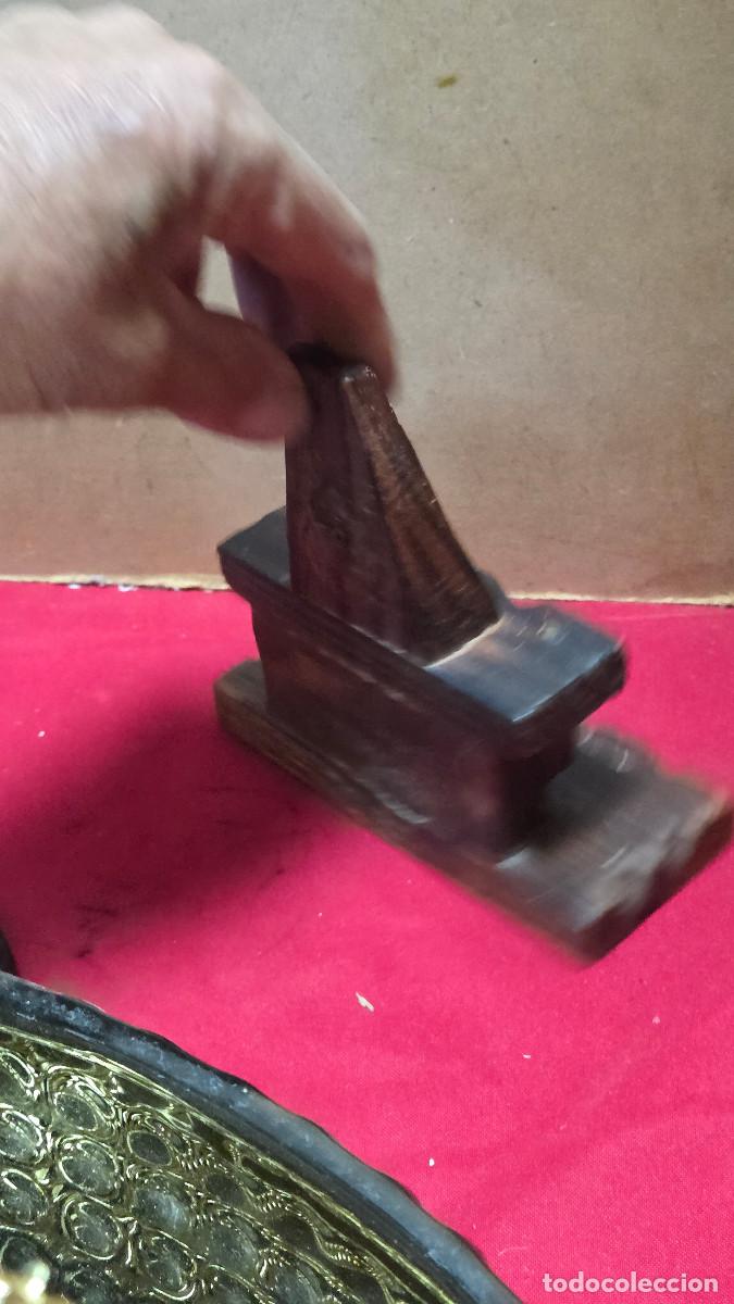 Bol&iacute;grafos antiguos: chimenea de madera decorativo - Foto 6