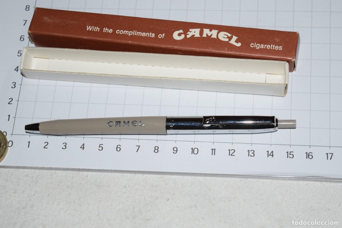 Bol&iacute;grafos antiguos: Vintage, de colecci&oacute;n BIC, modelo CITATION, publicidad CAMEL - A&ntilde;os 70 &iexcl;Mira fotos/detalles, NUEVO!