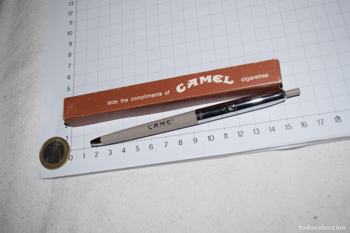 Bol&iacute;grafos antiguos: Vintage, de colecci&oacute;n BIC, modelo CITATION, publicidad CAMEL - A&ntilde;os 70 &iexcl;Mira fotos/detalles, NUEVO!
