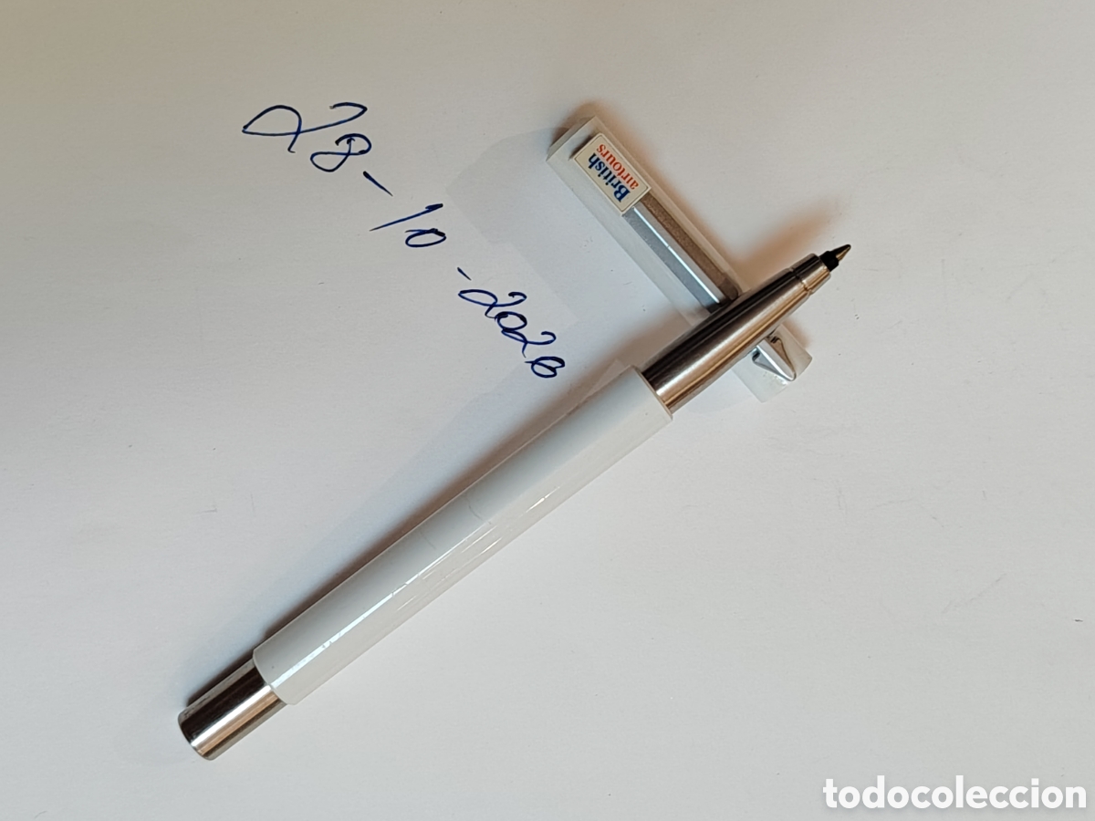 Bol&iacute;grafos antiguos: ELEGANTE BOL&Iacute;GRAFO PARKER ROLLERBALL, PUBLICITARIO BRITISH AIRTOURS. FUNCIONA PERFECTAMENTE
