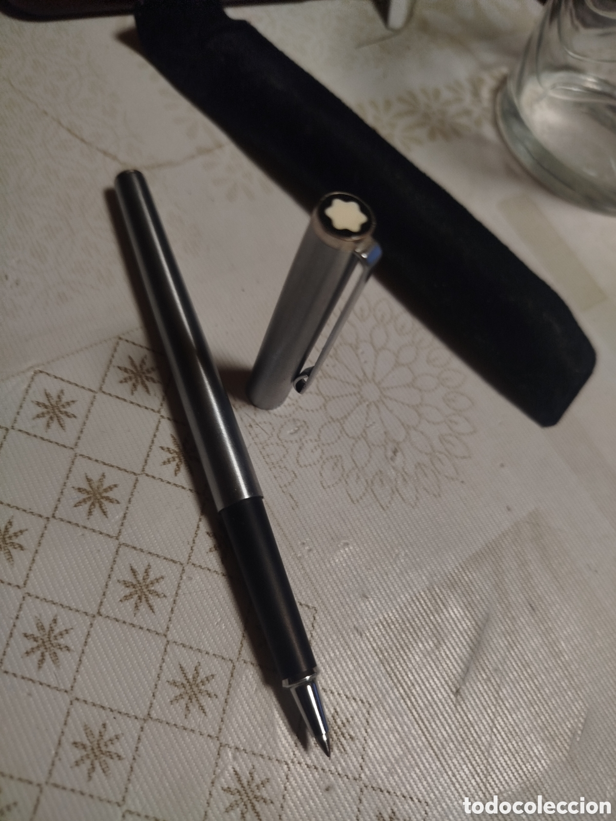 Bol&iacute;grafos antiguos: Bol&iacute;grafo rollerball Montblanc Slim line