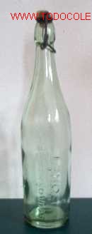 Botellas antiguas: Botella AGUA OXIGENADA FORET - Foto 1