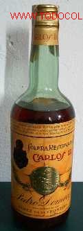 Botellas antiguas: CARLOS III -Solera Reservada- - Foto 1