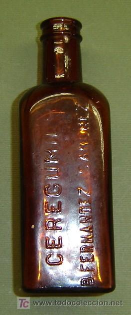 Botellas antiguas: FRASCO ANTIGUO DE CEREGUMIL - Foto 1