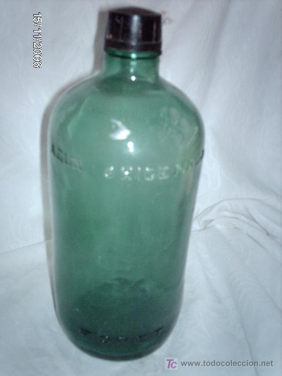 Botellas antiguas: Agua oxigenada Floret - Foto 1