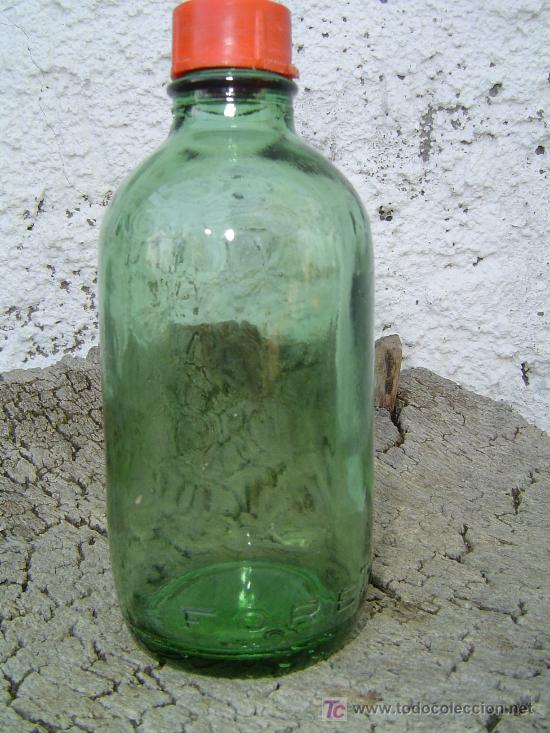 Botellas antiguas: BOTELLA AGUA OXIGENADA - Foto 1