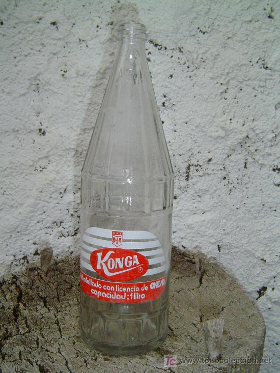 Botellas antiguas: GASEOSA KONGA - Foto 1