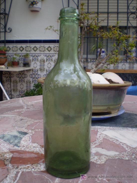 Botellas antiguas: BOTELLA DE AGUA DE CARABA&Ntilde;A . - Foto 1